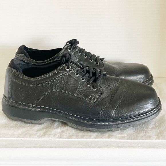 Timberland Black Leather Madison Summit Oxford Shoes Mens Sz 10 M Host Pick - Picture 1 of 9